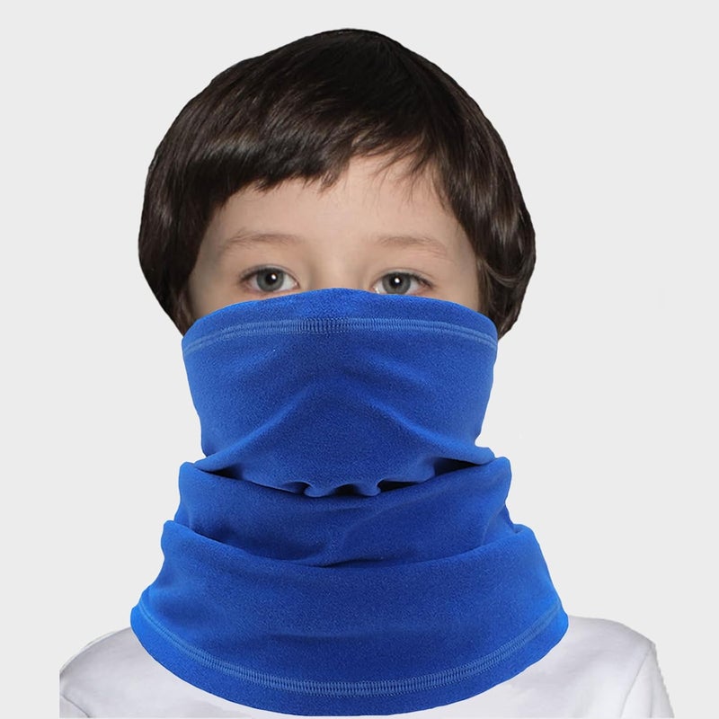 Outrip Kids Ski Mask Fleece Neck Gaiter Warmer Winter Face Cover Scarf Balaclava for 3-14 Years Boys Girls Adjustable - Image 3